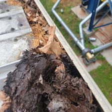 Commercial Warehouse Wash and Gutter Cleanout in Weaverville, NC 3