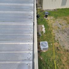 Commercial Warehouse Wash and Gutter Cleanout in Weaverville, NC 4