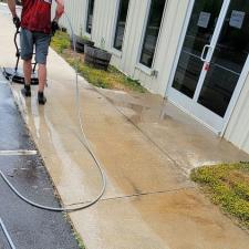 Commercial Warehouse Wash and Gutter Cleanout in Weaverville, NC 9