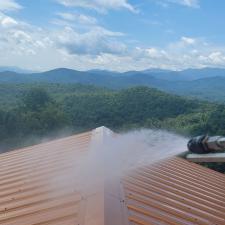 Franklin, NC Metal Roof Cleaning and House Wash 5