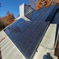 Solar Panel Gutter Cleaning 1