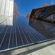 Solar Panel Gutter Cleaning 2