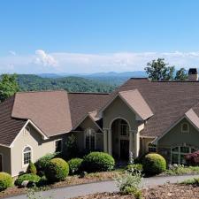 Woodfin, NC Roof Cleaning, House Wash, Ipe Deck Cleaning, and Gutter Cleanout 2